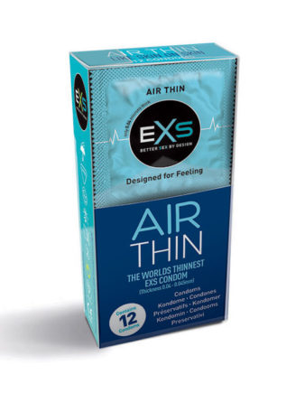 EXS Air Thin Condoms 195 x 56 mm 12 Pack