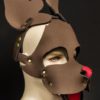 Mr. S Neoprene Reindeer Muzzle Brown