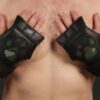 Mr. S Leather Open Paw Puppy Glove Camo