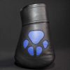 Mr. S Leather Padded K9 Mitts Blue