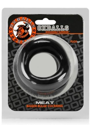 Oxballs Meat Bigger Bulge Cockring TPR Clear
