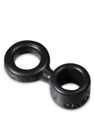 Oxballs Low-ball Cockring with Attached Ballstretcher Silicone Red