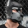 Mr. S Leather K9 Pup Hood Grey Large