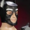 Mr. S Leather K9 Pup Hood Grey Large