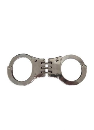 Double Lock Handcuffs Stainless Steel