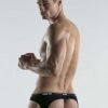 CODE 22 Thrust Bottomless Brief Black Extra large