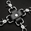 Mr. S Leather Hog Tie with Clip Ends