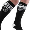 TOF Paris Footish Socks Black Large/Extra large