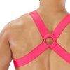 ToF Paris Fetish Harness Neon Pink Extra large/XXL