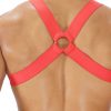 ToF Paris Fetish Harness Red Extra small/Small