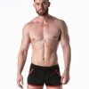 Leader Loaded Marathon Shorts Red Small