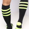 Cellblock 13 Linebacker Knee High Sock Yellow