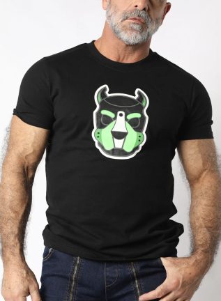 Cellblock 13 Pup Tron T-shirt Lime