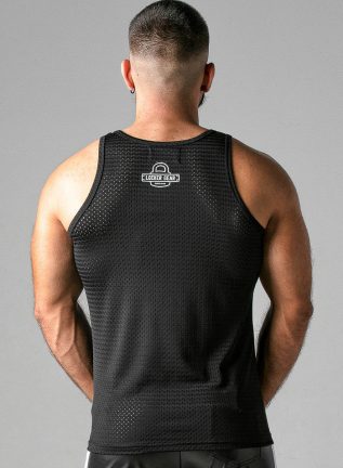 Locker Gear Mesh Tanktop White