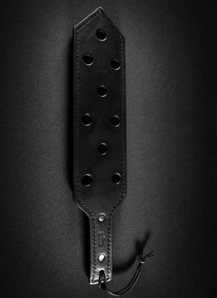 Mr. S Leather Coach's Paddle with Holes 18"