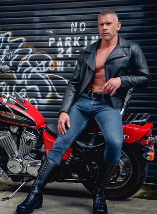 Mr. S Leather Motorcycle Jacket