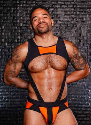 Mr. S Neo Archer Body Harness Orange