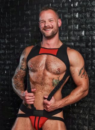 Mr. S Neo Archer Body Harness Red