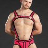 Mr. S Neo Bold Color Crossbow Harness Pink