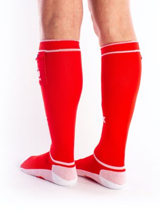 Brutus FUCK Socks with Pocket Red