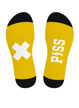 SneakXX Football Socks Yellow Piss