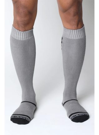 Cellblock 13 Kennel Club Knee High Sock Grey