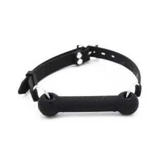 Big Bone Gag Black Lockable