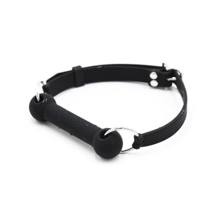 Big Bone Gag Black Lockable